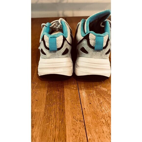 Adidas ZX 22 Boost White Plus Blue Gold Mens Sneakers SZ 8.5 - Picture 6 of 15